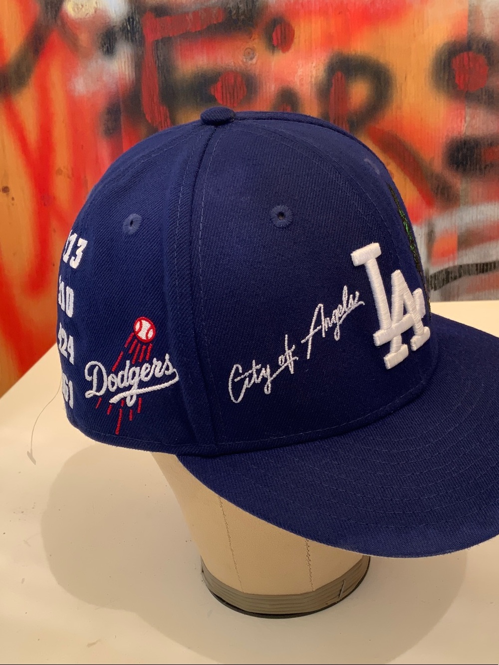 New Era Los Angeles Dodgers Royal Blue Fitted Cap